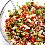 mediterranean farro salad recipe