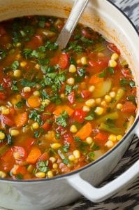 mexican vegetable soup recipe