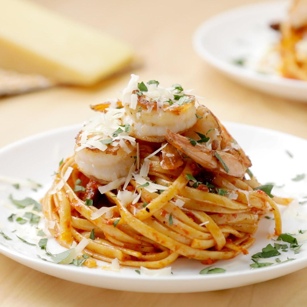 Mezzetta Roasted Red Bell Pepper Linguine Recipe | Recipes.net