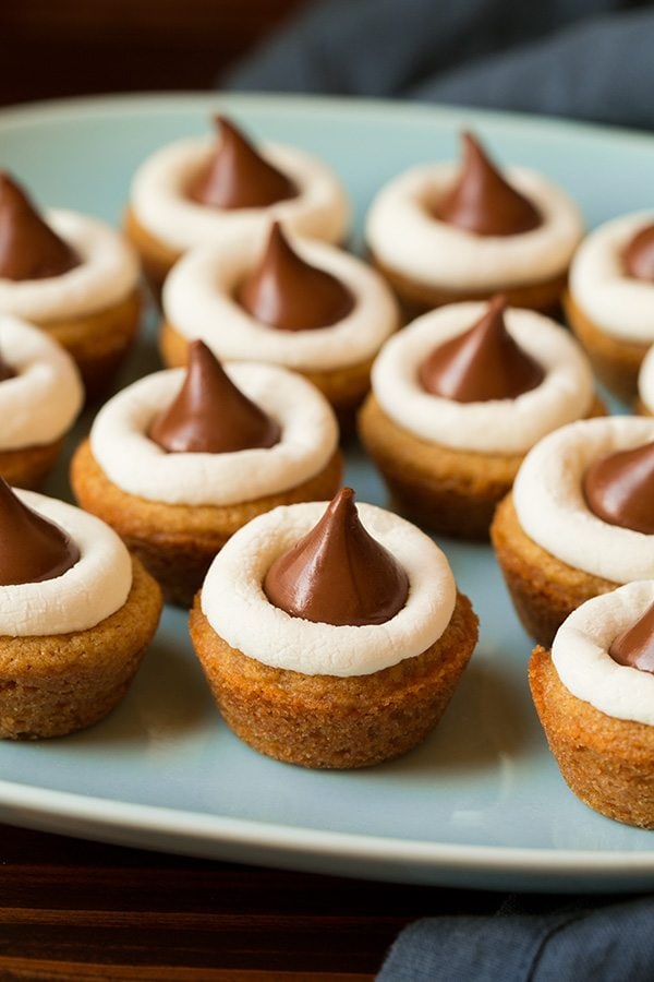 Mini S'mores Cookie Cups Recipe | Recipes.net