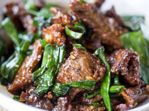 mongolian beef recipe