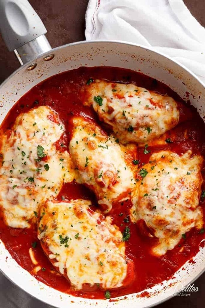 mozzarella chicken in tomato sauce recipe
