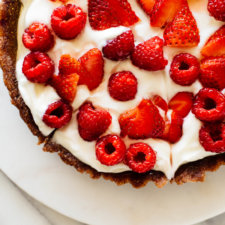 no-bake greek yogurt tart recipe