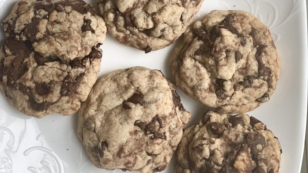 nutella chocolate chip cookies recipe