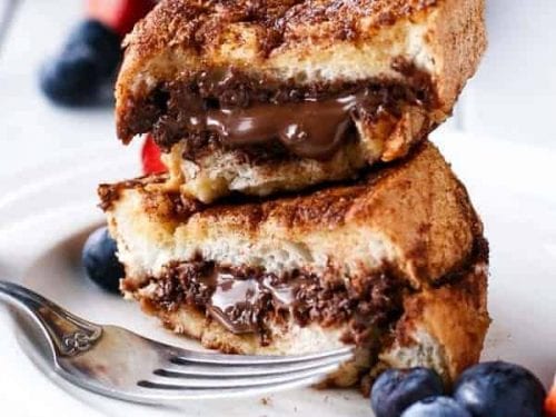nutella stuffed churro french toast recipe