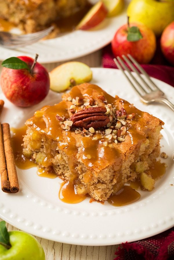 old fashioned warm apple cake recipe