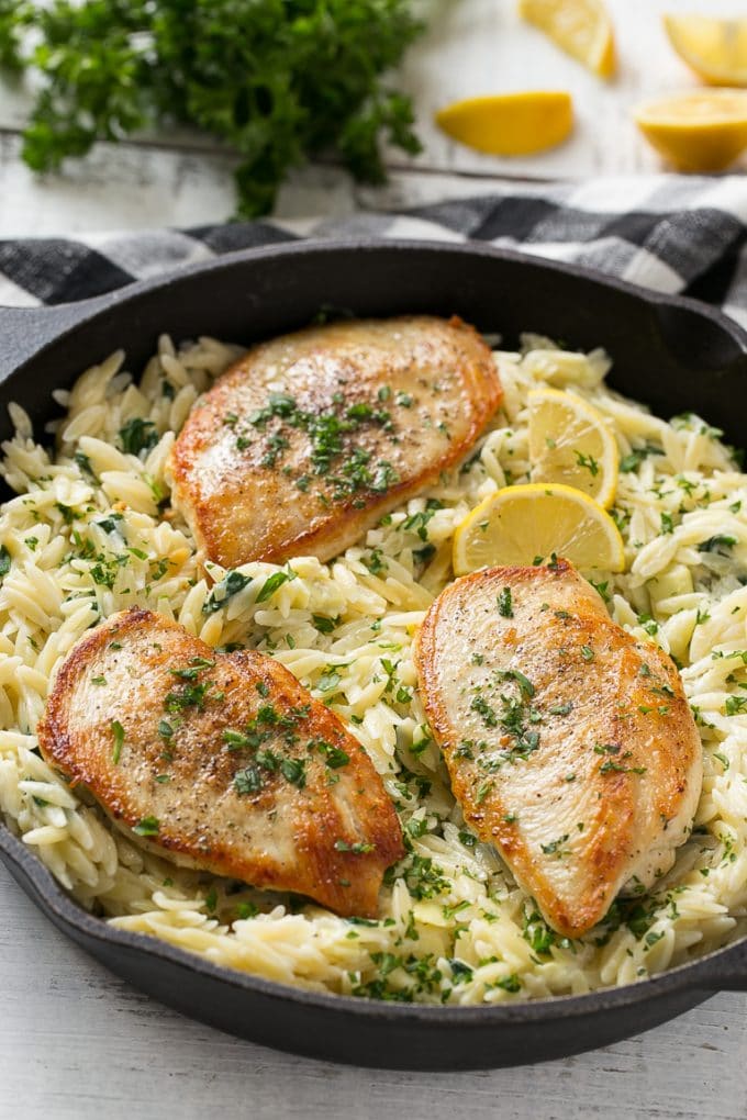 one pot chicken with creamy spinach artichoke pasta recipe