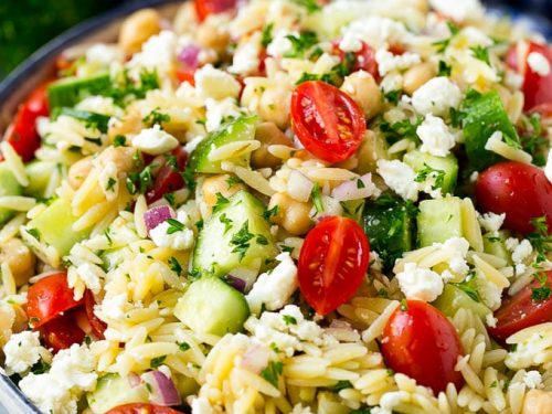 orzo salad recipe