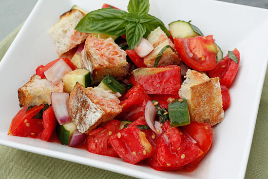 panzanella (italian bread salad) recipe