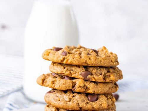 peanut butter chocolate chip cookies recipe