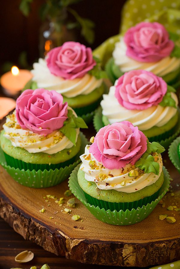 pistachio cupcakes recipe