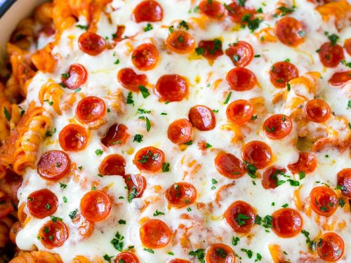 easy pizza pasta recipe