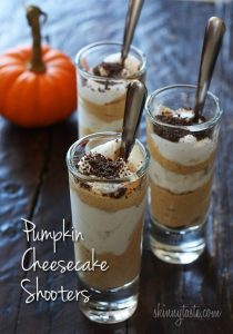 pumpkin cheesecake shooters recipe
