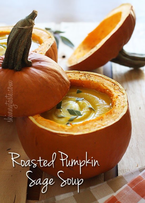 roasted pumpkin sage soup recipe