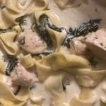 sausage and peppers in a light cream sauce recipe