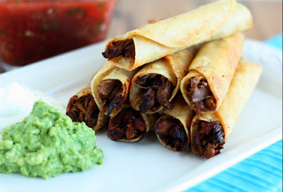 shredded beef taquitos recipe