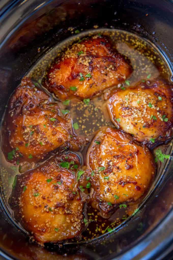 slow cooker brown sugar garlic chicken recipe