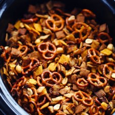 slow cooker chex mix recipe