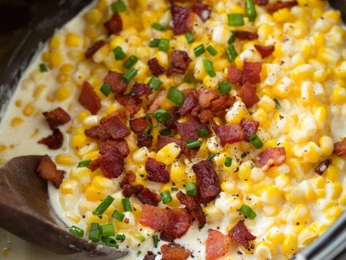slow cooker creamed corn recipe