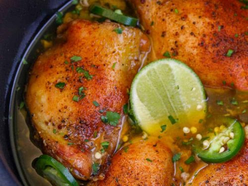 slow cooker spicy honey lime chicken recipe
