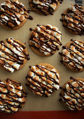 s’mores cookies recipe