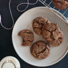 spicy molasses cookies recipe