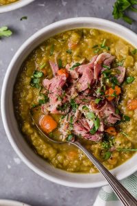 split pea soup with ham recipe