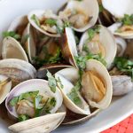 steamed clams with fresh basil recipe