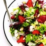 strawberry burrata salad with basil vinaigrette recipe