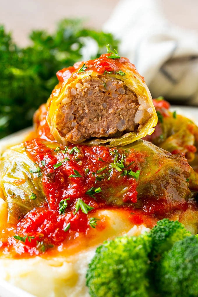 easy-stuffed-cabbage-rolls-recipe-recipes