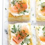 (super-easy!) smoked salmon and cream cheese pastries recipe