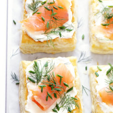 Ilene and Freddie's Smoked Salmon and Cream Cheese Rolls Recipe