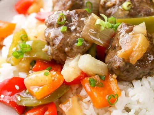 sweet and sour meatballs recipe