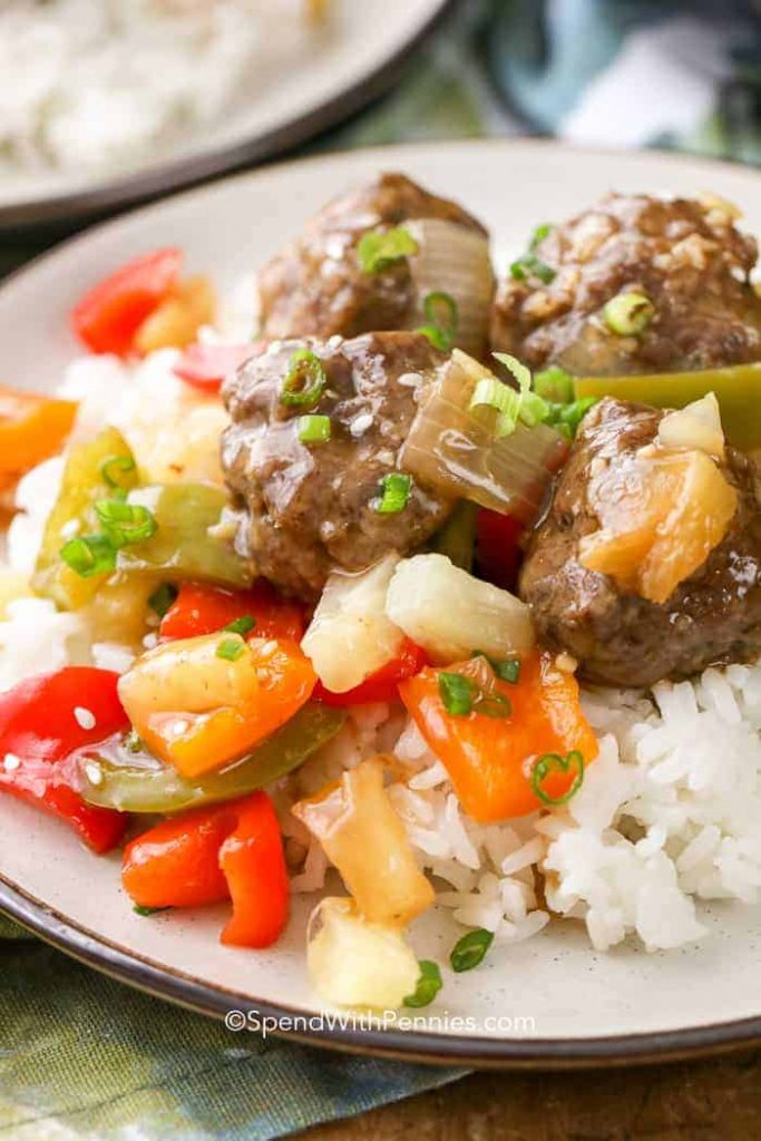 sweet and sour meatballs recipe