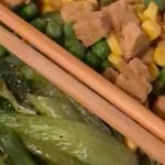 sweet-chilli udon noodles with tempeh and asian greens recipe