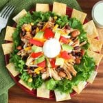 taco salad and cilantro lime ranch recipe