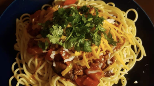 taco spaghetti recipe