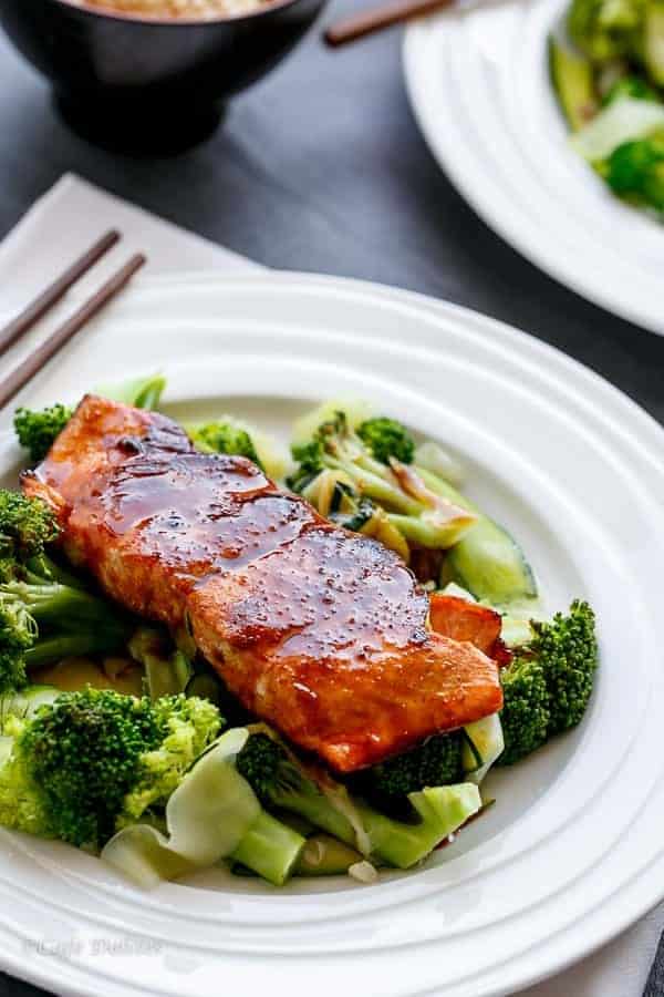 teriyaki glazed salmon recipe