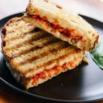 tomato jam and mozzarella panini recipe
