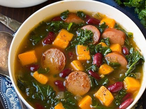 turkey sausage kale and sweet potato soup recipe