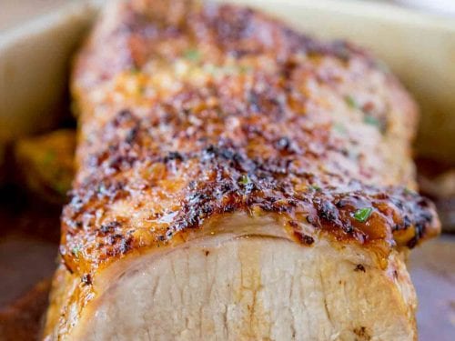 ultimate garlic pork loin roast recipe
