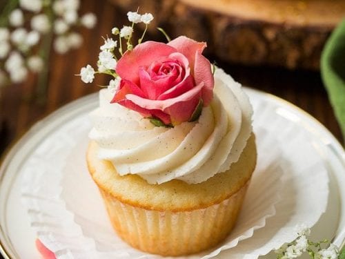 vanilla bean cupcakes recipe