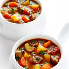 vegetable beef soup recipe
