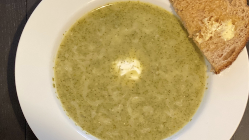 weekday broccoli soup recipe