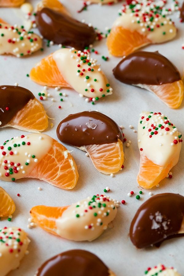 Chocolate Dipped Mandarin Oranges Recipe