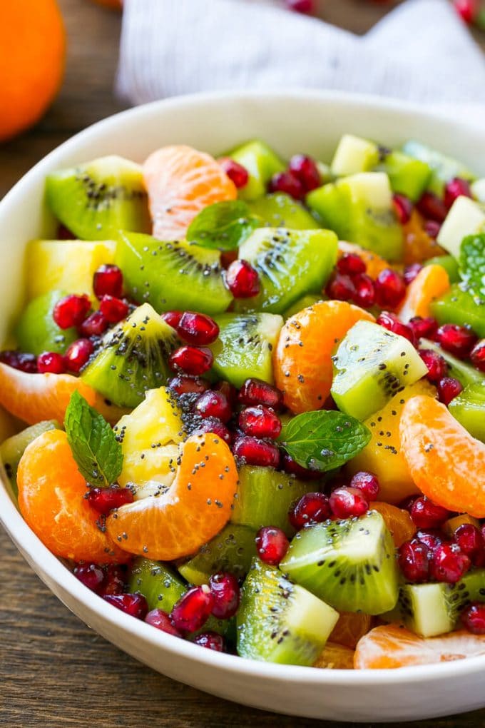 winter fruit salad recipe