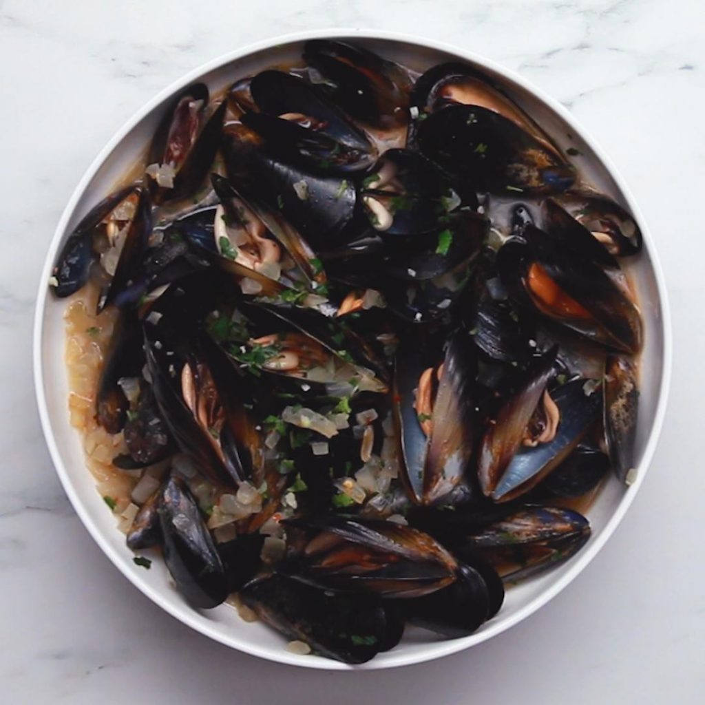 mussels in white wine recipe