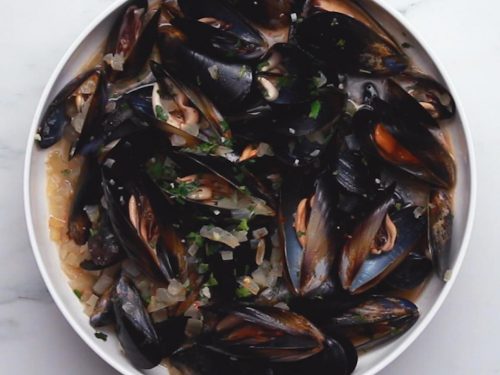 mussels in white wine recipe