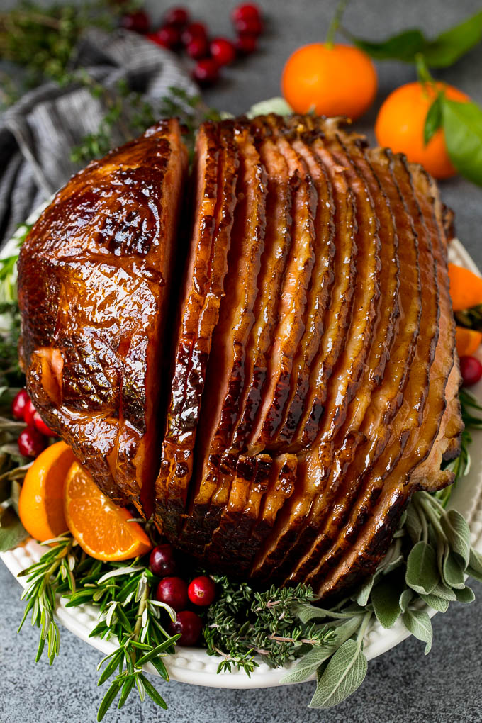 caramelized baked ham recipe