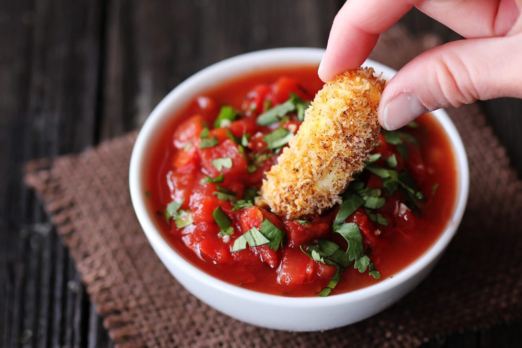 baked mexican mozzarella cheese sticks recipe